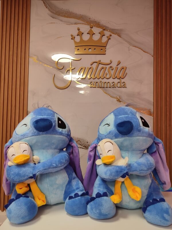 Peluche Stitch con Pato