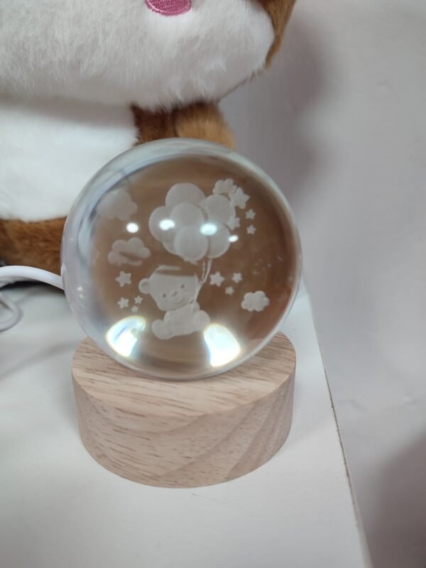 Lámpara Bola Cristal
