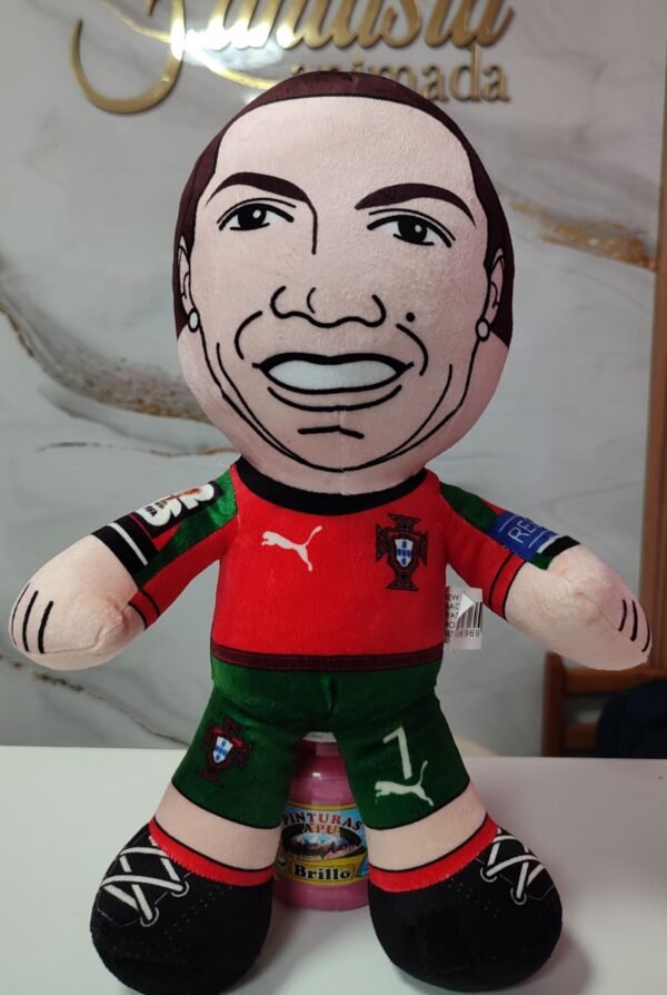 Peluche Cristiano Ronaldo CR7