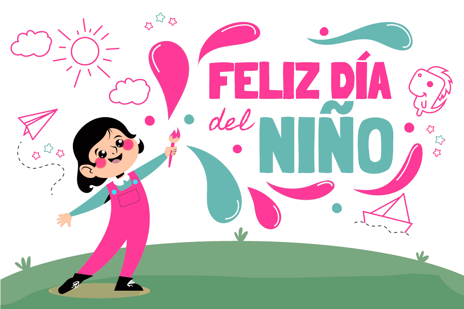feliz dia del niño